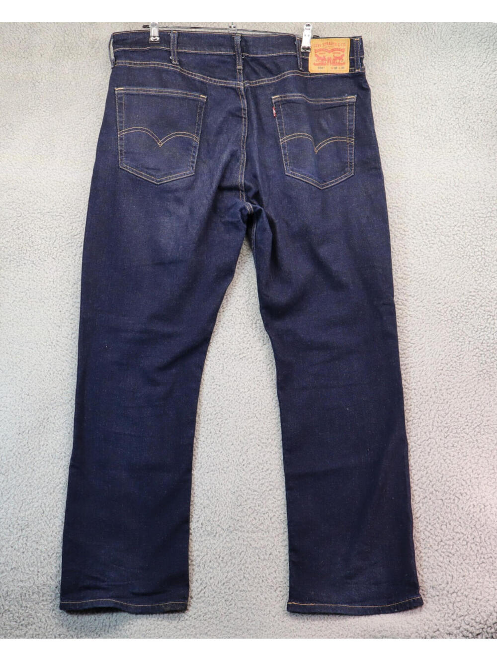 Levi's Men 514 Straight Stretch Blue Denim Jeans Tag 38x30